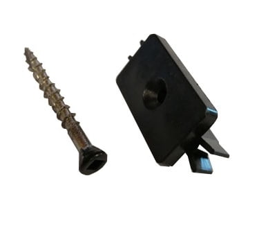 DuoDeck clip and screw